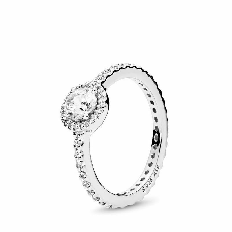 Pandora Classic Elegance Promise Ring Outlet NZ, Sterling Silver (910647-ULQ)